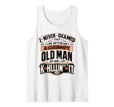 grumpy old mens men women apparel birthdays holidays Tank Top