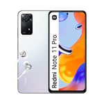 Xiaomi Redmi Note 11 Pro - Smartphone 6+128GB, Écran 6.67” 120Hz FHD+ AMOLED, Processeur MediaTek Helio G86, Batterie 5000mAh, Blanc Glacier (Version Française + 2 Ans de Garantie)