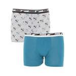 Boxer Puma Puma Boys Logo Boxer 2p Gris Clair