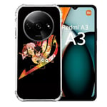 Cokitec Coque Renforcée pour Xiaomi Redmi A3 Manga Fairy Tail Logo Noir