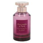 Abercrombie & Fitch Authentic Night Women Edp Spray 100 ml