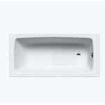 Advantage - Baignoire rectangulaire Cayono 751, 180x80 cm, Pearl-Effect, blanc 275100013001 - Kaldewei