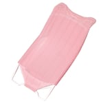 (Pink) Baby Bath Support Net Non Slip Mesh Cushion Portable For