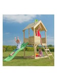 Tp Wooden Adventure Playhouse With Slide