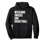 Basketball I Love Basketball for Men and Women Pullover Hoodie