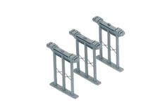 Hornby R659 OO Gauge High Level Piers - Model Railway Accessories, Miniature Diorama Scenery for Hornby Train Sets - Lifelike Train High Level Piers Model - Scale 1:76