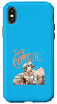 Coque pour iPhone X/XS Cowgirl poussiéreuse