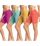 wirarpa Anti Frottement Cuisse Femme Short sous Robe Panty Coton Shorty Lot de 4 Multicolor Taille XL