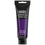 LIQUITEX Basics Acrylic Paint, Dioxazine Purple, 118 ml Tube