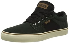 Etnies Homme Barge Ls Chaussure de Skate, Vert/Noir, 40 EU