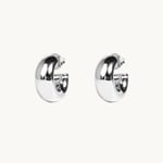 Emma Israelsson Chunky Hoops Small Örhängen Silver - Ear187