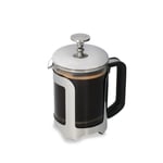 La Cafetière Roma Cafetiere, 4-Cup, Stainless Steel Finish