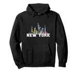 New York City NY Statue of Liberty Pullover Hoodie