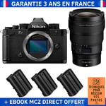 Nikon Zf + 14-24mm f/2.8 S + 3 Nikon EN-EL15C + Ebook '20 Techniques pour Réussir vos Photos' - Appareil Photo Hybride