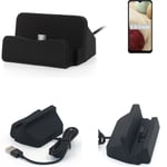 Docking Station for Samsung Galaxy A12 Nacho black charger USB-C Dock Cable