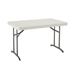 Lifetime Table Pliante Beige 122,5 x 76,5 x 73,6 cm 80568