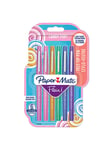 Paper Mate Flair Felt Tip Pens | Medium spids (0,7 mm) | Forskellige candy-POP-farver | 6 styk