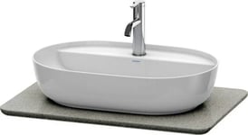 Duravit Luv Benkeplate i Kvartsstein 688x475, Grå Struktur - LU946503333