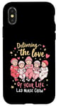 Coque pour iPhone X/XS Delivering the Love of Your Life – L&D Nurse Crew