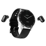 Upouusi, 2 in 1 Smart Watch TWS Bluetooth -kuulokkeilla Fitness Tracker IOS Androidille, 50 % tarjous