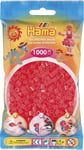 SACHET DE 1000 PERLES A REPASSER HAMA MIDI ROUGE NEON - LOISIRS CREATIFS - 207-3