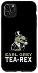 Coque pour iPhone 11 Pro Max Earl Grey Tea Rex trex dinosaure dinosaure humour britannique t-rex