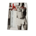 Calvin Klein CK ONE Cotton Stretch Trunk, White. XS