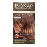 BIOS LINE Biokap Nutricolor Delicato Rapid - Hair Dye N.7.33 Golden Wheat Blonde