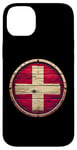 Coque pour iPhone 14 Plus Drapeau vintage de la Suisse vieilli Proud Swiss Patriot