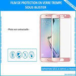 FILM DE PROTECTION FULL GLUE CONTOUR OR GOLD POUR IPHONE 7 OU 8 PLUS ROSE