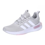 adidas Women's Racer TR23 Shoes, Grey one/Cloud White/Clear Pink, 5