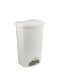 Family  Pedal  Bin ,  Linen / Cream ,  50  Litre