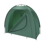 Garden Storage Tent - Green Bicycle Shelter Bike Equipment Cover Shed Outdoor