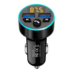 Start - Transmetteur fm pour voiture, adaptateur audio pour autoradio Bluetooth 5.0, lecteur MP3