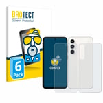 6x Anti-Reflets Protection Ecran pour Samsung Galaxy S23 FE (Avant+Arrière)