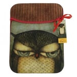 iPad Sleeve - Santoro's Grumpy Owl iPad accessory