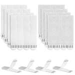 50pcs Accroche Tableau Sans Percer Blanc Fixation Murale Sans