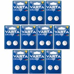 VARTA Lithium Coin knappcellebatteri CR2450 2-pack x10