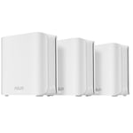 Dual-band WiFi 7 (802.11be) AiMesh Extendable Router, 3.6 Gbps, Coverage up to 6500 sq. ft. (3pk), Dual 2.5G Ports, Up to 3 SSIDs for IoT Devices, Parental Controls & VPNs, Advanced Network Security