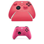 Razer Universal Quick Charging Stand for Xbox with Xbox Wireless Controller (Universal Compatibility, Magnetic Contact System, Matches Your Xbox Controller, One-handed Navigation) Deep Pink