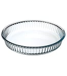 Secret de gourmet - Plat en Verre Rond 26CM