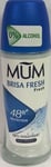 SIX PACKS of Mum Brisa Fresh Anti-Perspirant Roll On 50ml