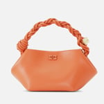 Ganni Leather-Blend Mini Bou Bag