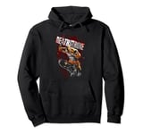 Batman Deathstroke Blood Splattered Pullover Hoodie