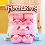 6/8/9 PCS Yummy Plush Cheesy Puffs Stuffed Bag Of Plush Cheese Snacks Balls Gift