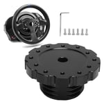 ⊹Steering Wheel Adapter Black Precise For Thrustmaster T300 T500 PCD 73mm