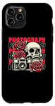 Coque pour iPhone 11 Pro Tete Morte Photographe Foto Appareil Photo - Photographie