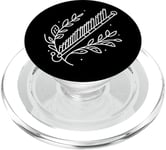 Pan Flûtes Line Art For Musiciens Pan Flûte PopSockets PopGrip pour MagSafe