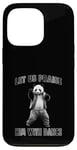 Coque pour iPhone 13 Pro Laissez-nous le féliciter avec Dance Panda Fun