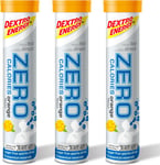 Dextro Energy Zero Calories Hydration Electrolyte Drink 3 Tubes, 60 Tablets